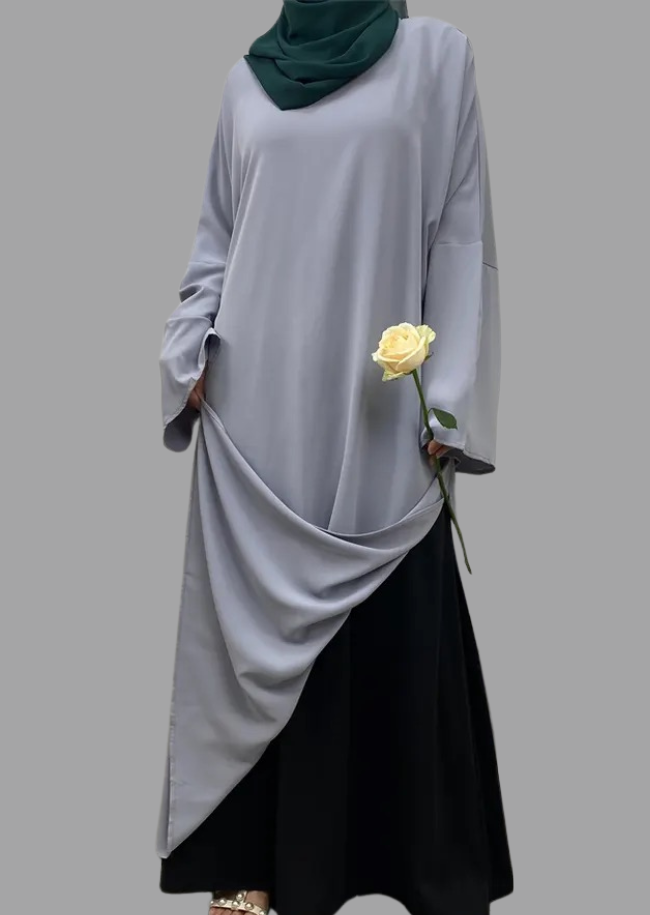 Aisha Set in Light Gray
