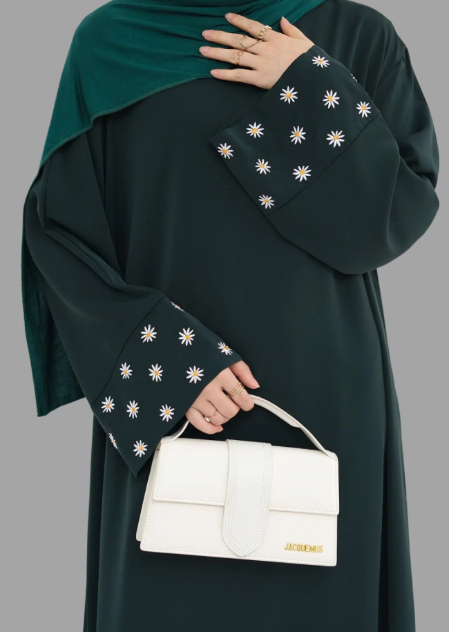SIREENA ABAYA IN GREEN
