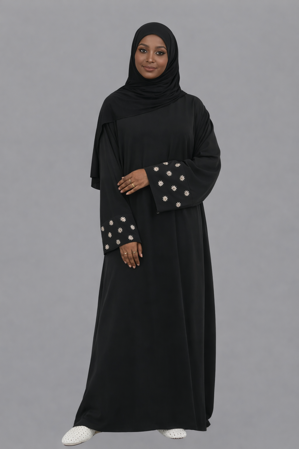 SIREENA ABAYA IN BLACK