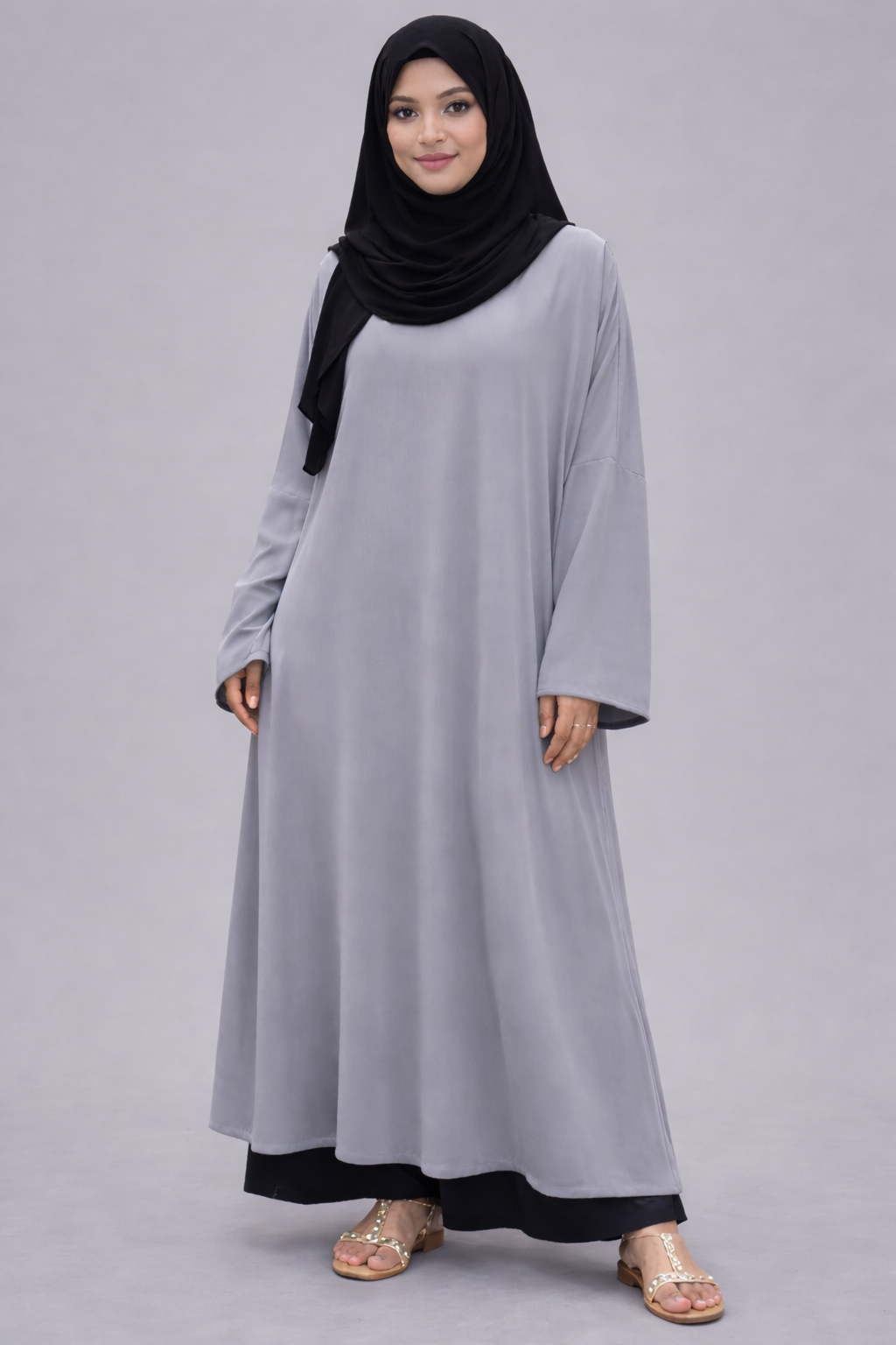 Aisha Set in Light Gray