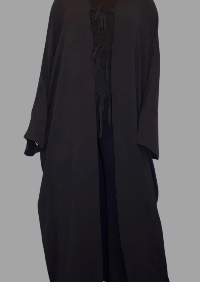 AMINATA ABAYA IN BLACK