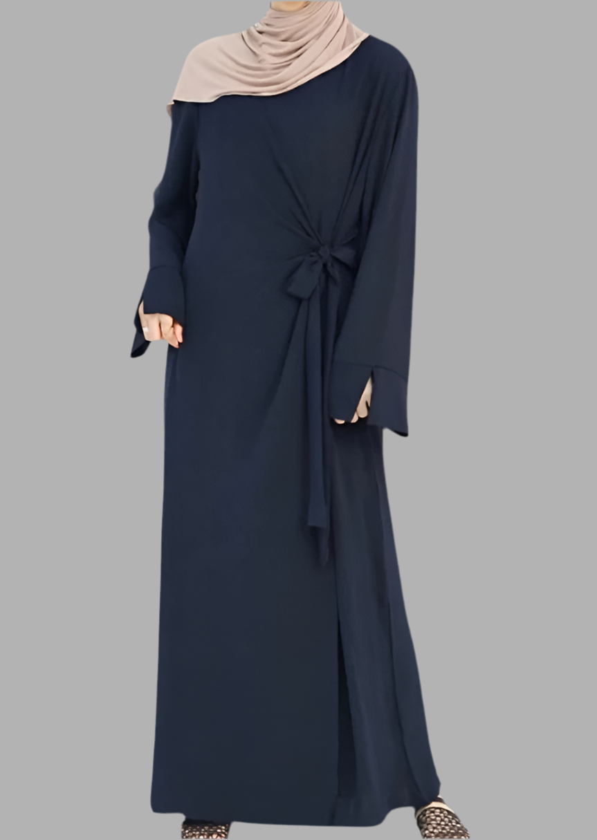 IRYA SIDE WRAP IN NAVY