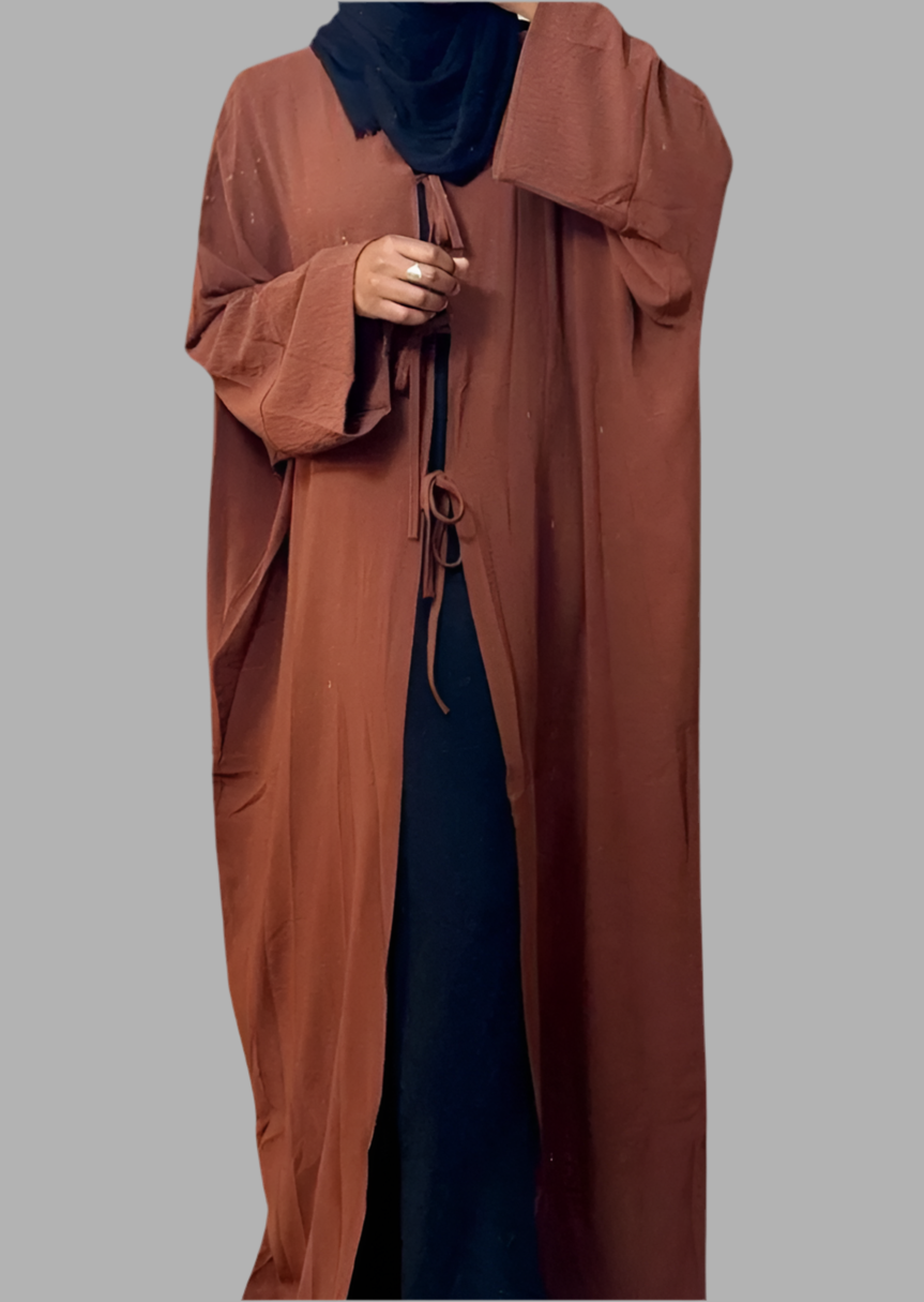 AMINATA ABAYA IN BROWN