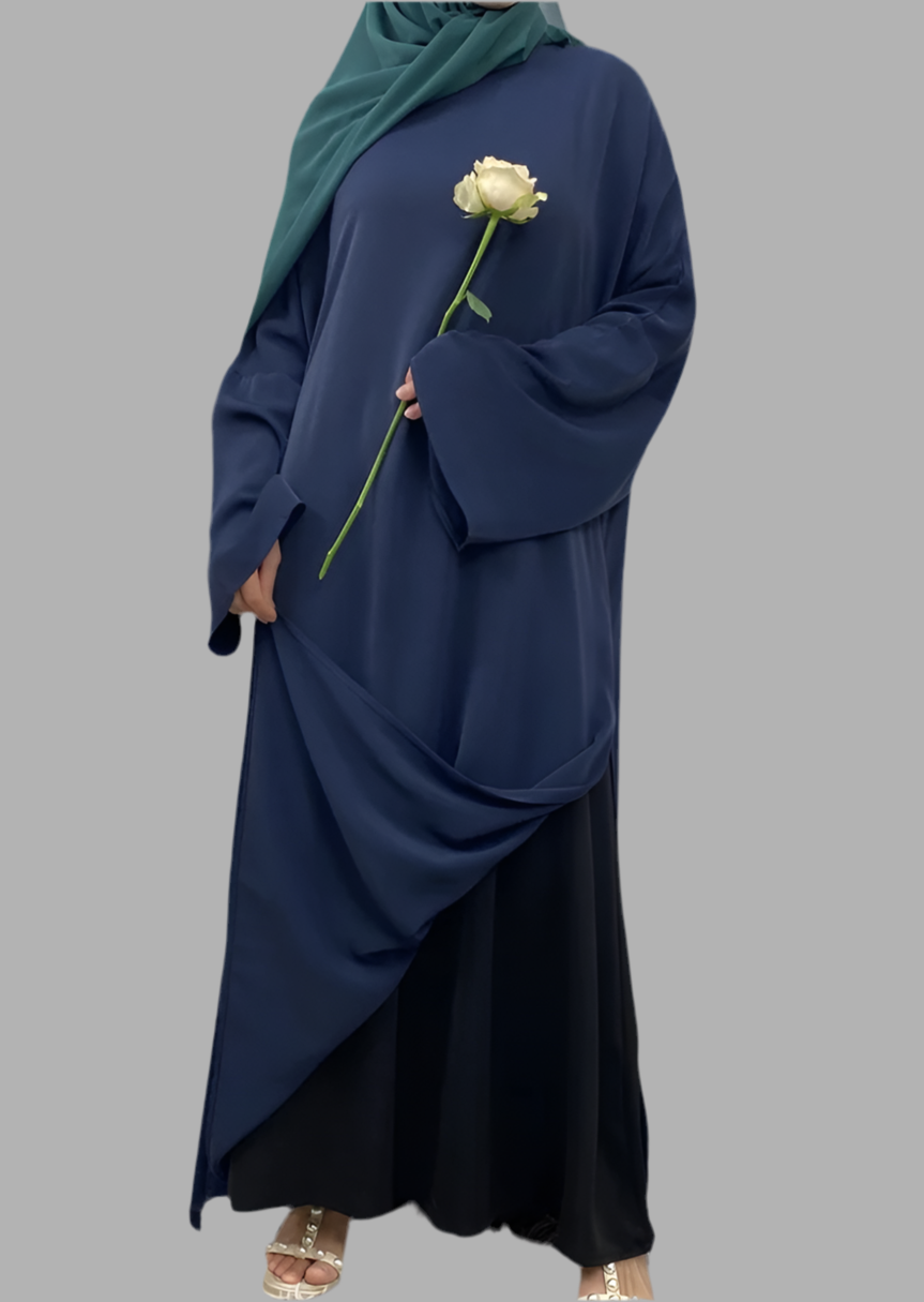 Aisha Set in Navy