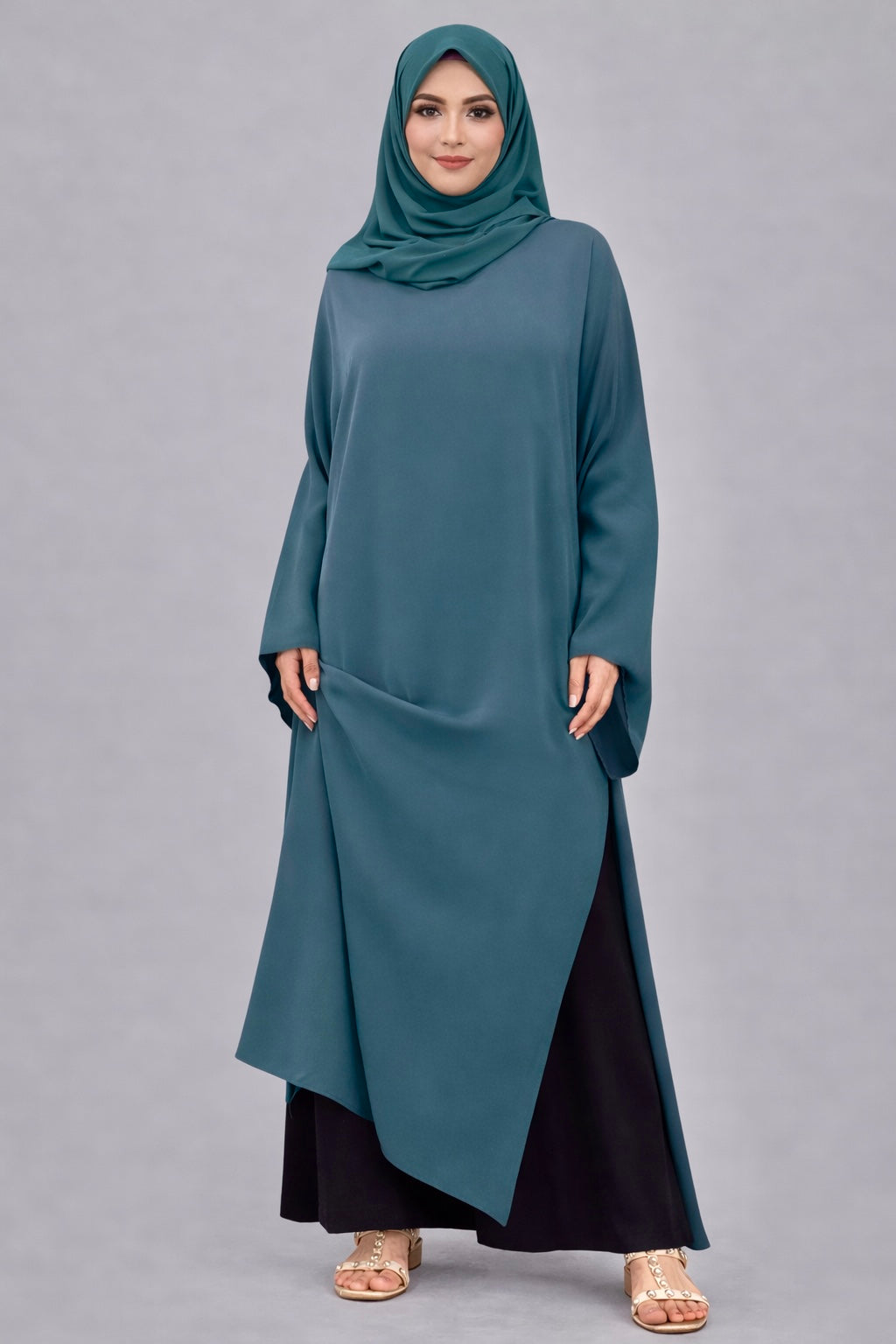 Aisha Set in Dark Green