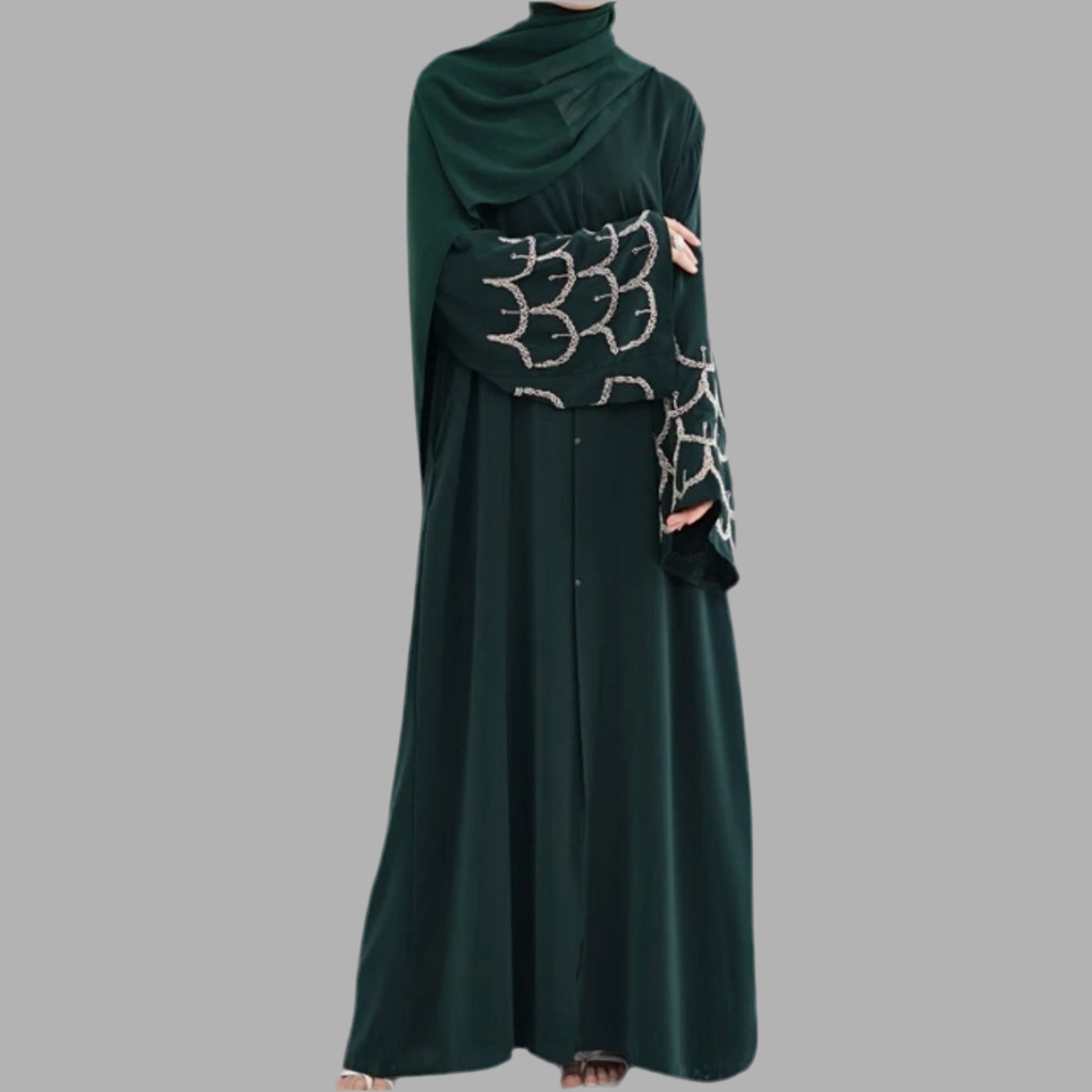 HALEMAH ABAYA WITH MATCHING HIJAB