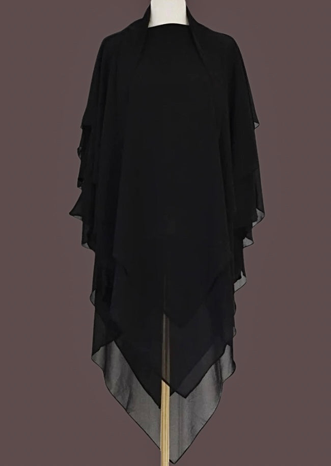 LIYA TWO/THREE LAYERED LONG KHIMAR