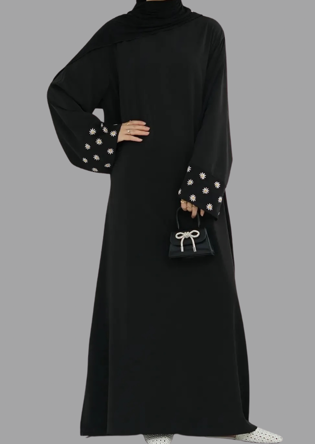 SIREENA ABAYA IN BLACK