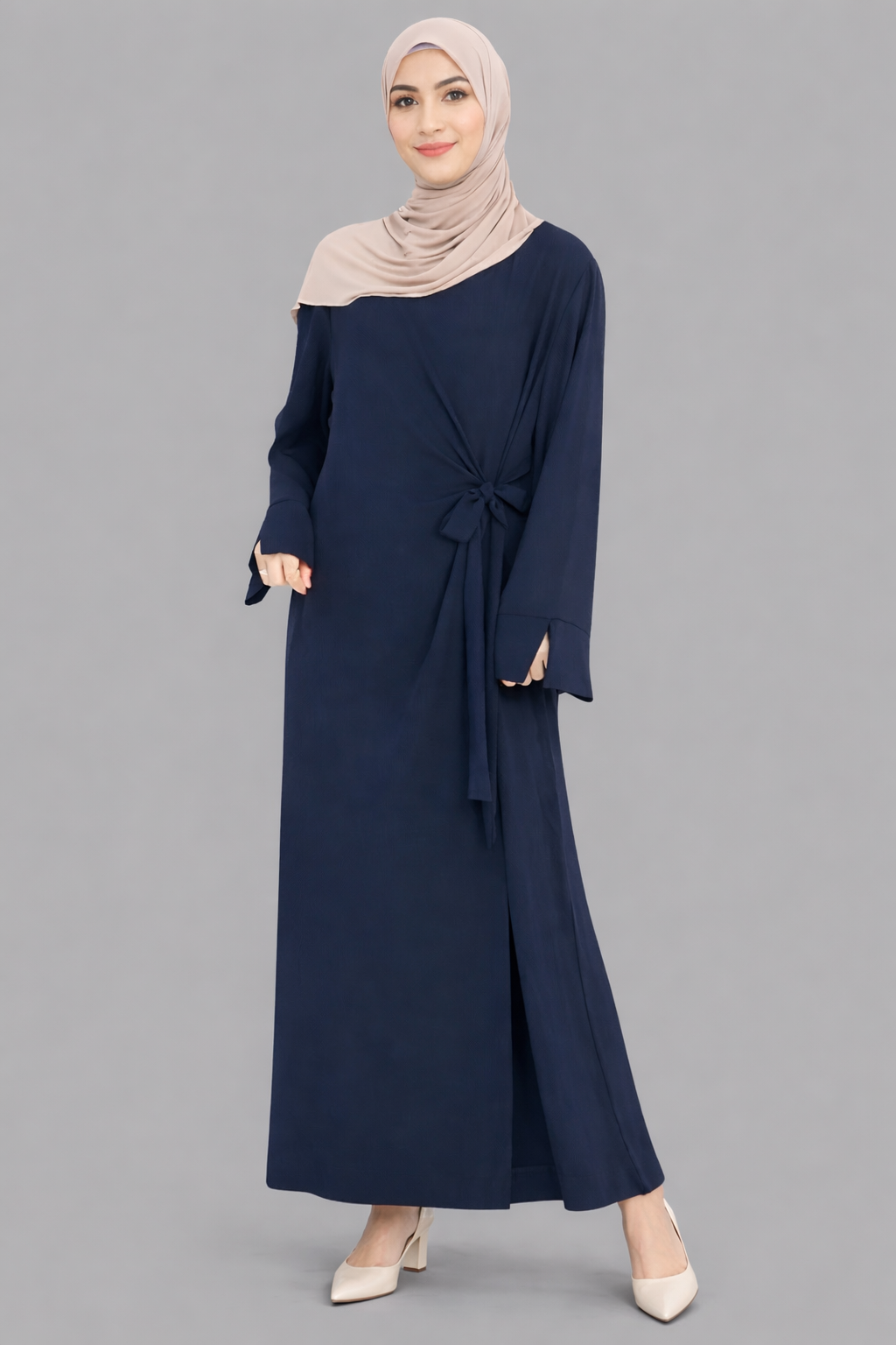 IRYA SIDE WRAP IN NAVY